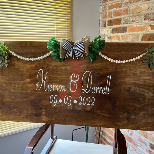 Wedding Signs (Wood)